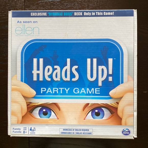 Spin Master Heads Up Party Game‎ - NIB - Picture 2 of 5